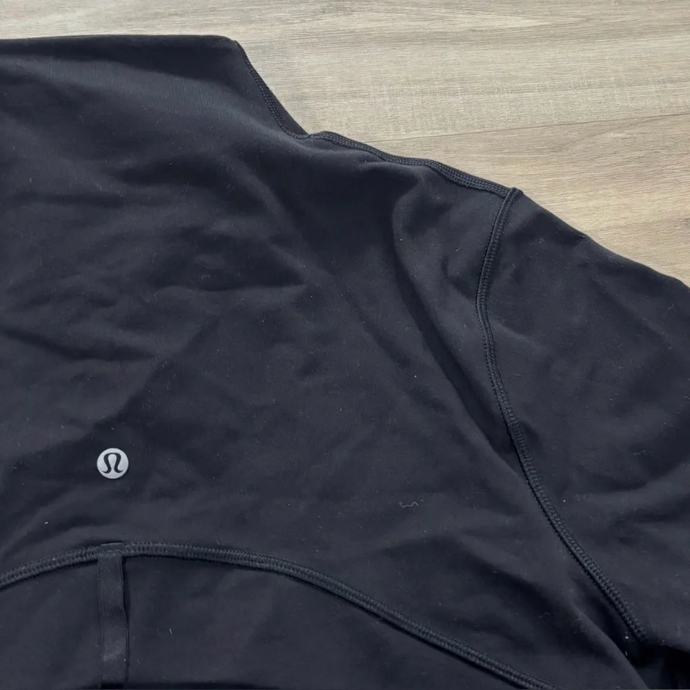Lululemon Define Jacket Black Size 2 Full Zip Logo 💎EUC Retails $128 - Picture 9 of 10
